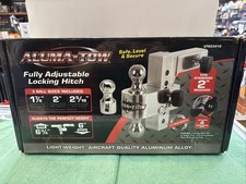 Aluma-Tow Fully Adjustable Lightweight Aluminum Alloy Trailer Locking Hitch