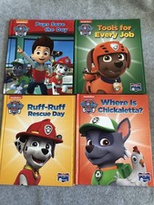 Nickelodeon - 4 Paw Patrol Story Reader books with Me Reader