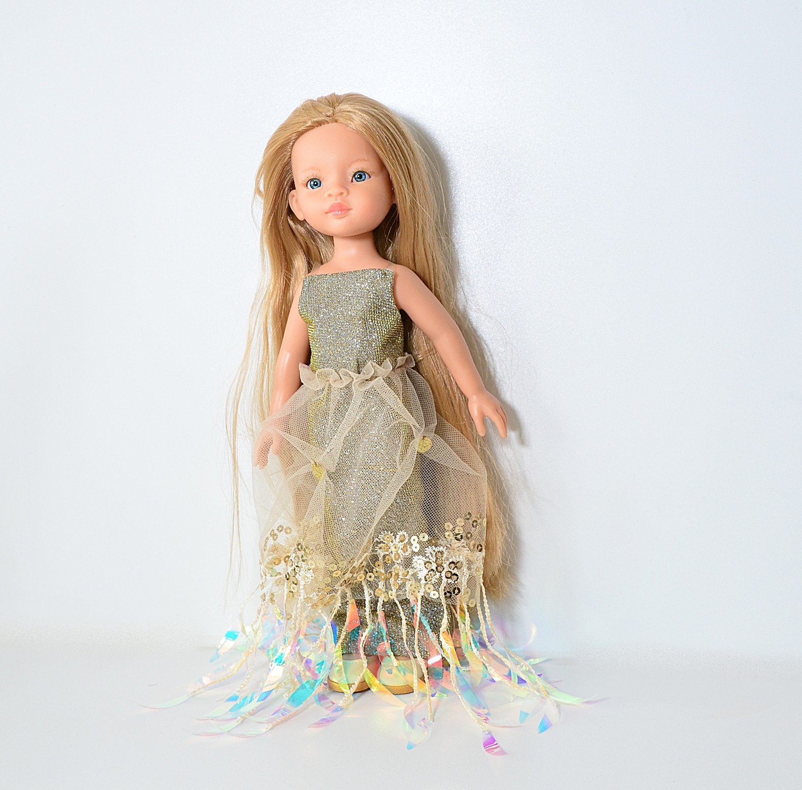 For 13 Inch Dolls: Paola Reina, Les Chieries Corolle, Gold D