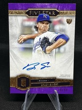2021 Topps Five Star Brady Singer Rookie Auto Purple | Serial # 38/50 | #FSA-BS