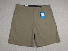 Columbia Men Shorts 38x10 NWT Washed Out Performance Chino Outdoor