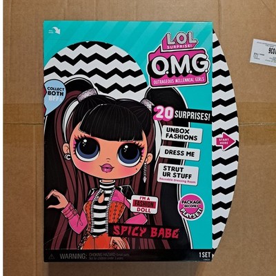 Spicy Babe LOL Surprise OMG Dress up Fashion Doll set with 20 Surprises