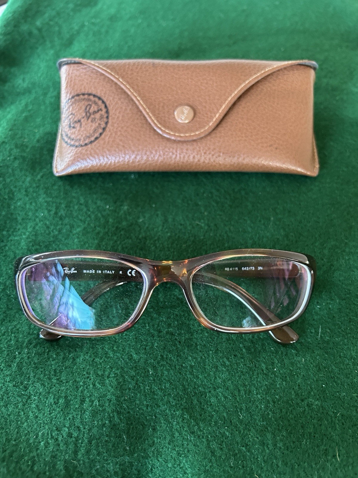 Tortoise shell  Sunglass Frames Rayban Balorama s… - image 17