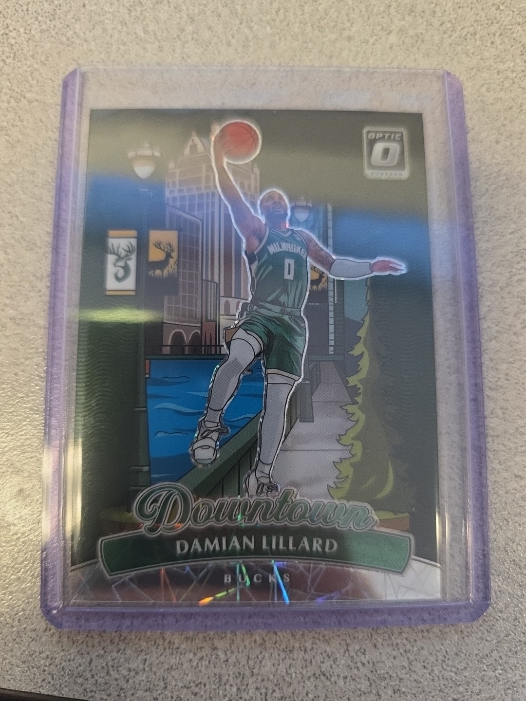 2024-25 Downtown Donruss Optic Damion Lillard #12