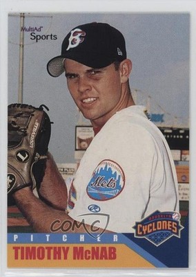 2002 MultiAd Sports Brooklyn Cyclones Timothy McNab #20 0q3