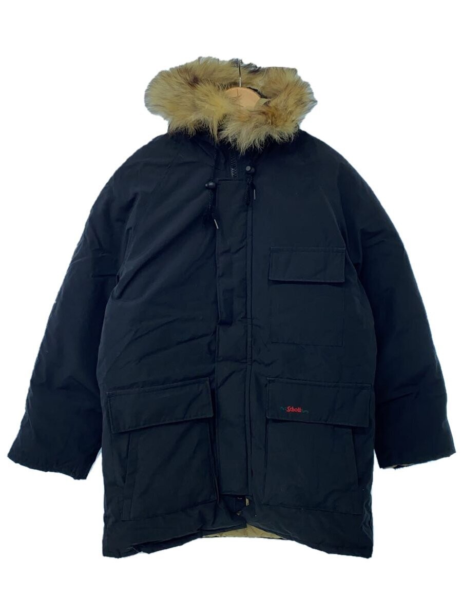 Schott Down Jacket M Nylon Black - image 1