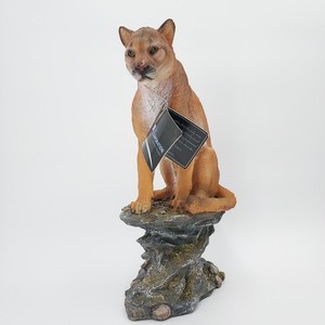 2007 DWK World Of Wonders Mountain Lion Resin Statue Limited Edition 13.5"
