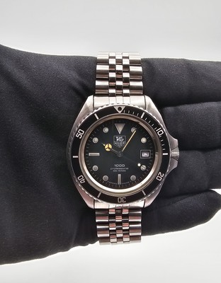 Heuer Monnin Vintage Diver 42mm Full Set
