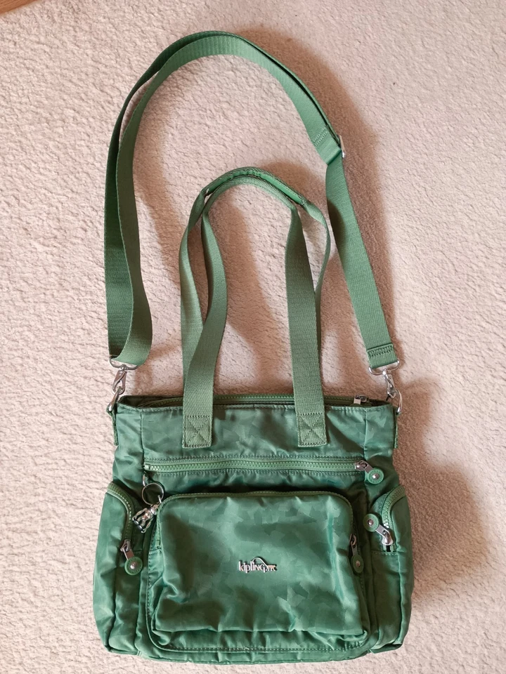 Kipling Tasche grün Keyfinder Affe Monkey !!! - Bild 3 von 4