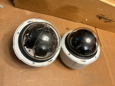 Qty.2 Axis Q6034 0363-001-02 PTZ Dome Network Security Camera