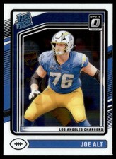 JOE ALT 2024 DONRUSS OPTIC RATED ROOKIE RC LOS ANGELES CHARGERS #254