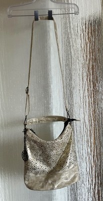 ++BiBA++Schulter- Umhänge- Henkeltasche ++gold+25,5x30x16 cm++sehr guter Zustand