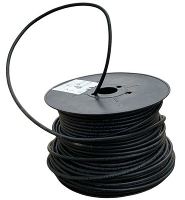 424 FT Approx. BLACK PPC PERFECTFLEX BROADBAND RG6 COAXIAL CABLE