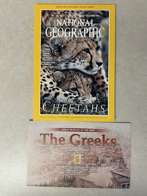 National Geographic Vol. 196, No.6 December 1999 Florida Keys Ancient Greece Map