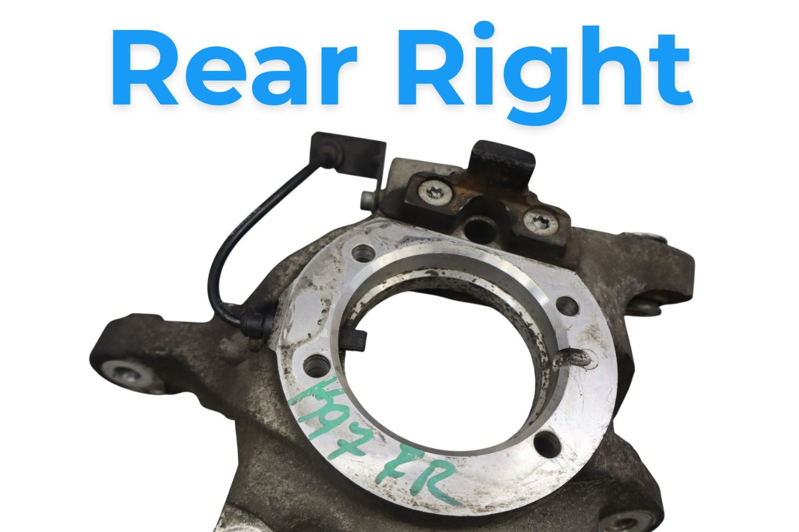 14-17 Maserati Ghibli Rear Right Passenger Spindle Knuckle Hub 670006805 Oem
