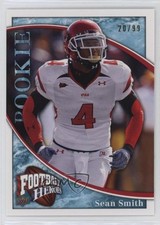 2009 Upper Deck Football Heroes Rookie Blue 20/99 Sean Smith #137 0jk5