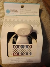 Martha Stewart Double Edge Punch Trellis Loop Makes 1" Wide Strips