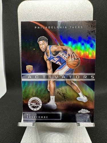 2025 Topps Chrome VJ Edgecombe Base (RAW)