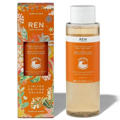 REN Clean Skincare Ready Steady Glow Daily AHA Tonic Radiance 500ml
