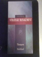 Strategic Management: Concepts and Cases,Alonzo J. Strickland, J