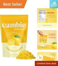 Delightful 1 lb Lemon Drops Candy - Perfect Citrus Treat After Dinner or Gifts