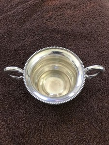 Victorian Sterling Silver Sugar Bowl
