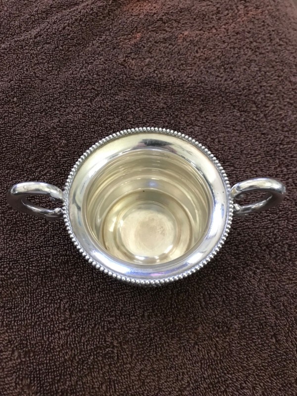 Victorian Sterling Silver Sugar Bowl