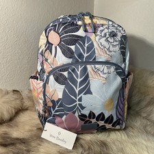NWT Vera Bradley Lighten Up Essential Compact Backpack - Palm Floral