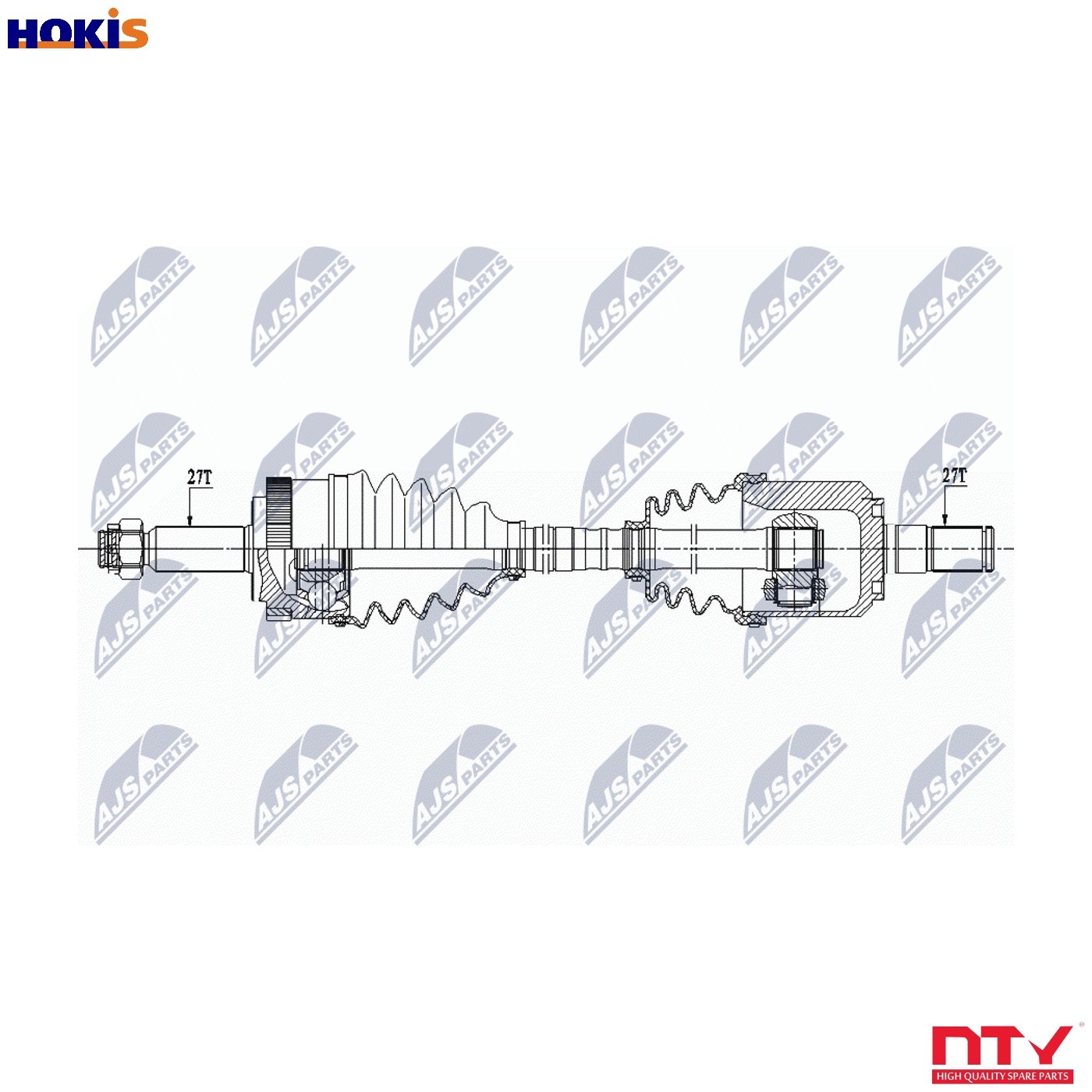 Gimbals Driveshaft Front Left For Hyundai IX35 Sportage 495002S200 - Image 7