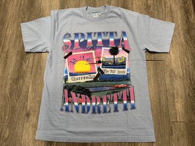 Jet Life X Curren$y 420 Tour 2025 Official Authentic Shirt Blue Medium Rap NEW