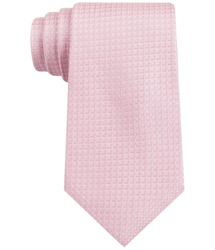 Club Room Mens Equity Self-tied Necktie, Pink, One Size