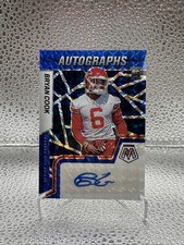2022 Panini Mosaic Blue Rookie Autographs Mosaic Bryan Cook #RAM-BC /99 (AU, RC)