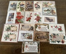 Lot of 20 ~Vintage ~Antique ~* TUCK*~Christmas ~Holiday Postcards~k29