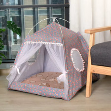 Cat Broken Flower Tent Semi Enclosed Internet Celebrity Tent Nest Universal for