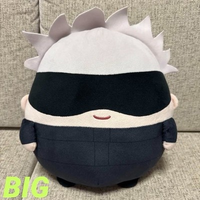 Jujutsu Kaisen Satoru Gojo Eye Mask Plush Cushion Doll Fuwa Kororin Big 30cm