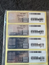 Windows 11 Pro Key OEM License Sticker COA Sticker Perpetual License