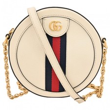 Borsa a tracolla originale Gucci GG Marmont Ophidia Web Stripe catena rotonda...