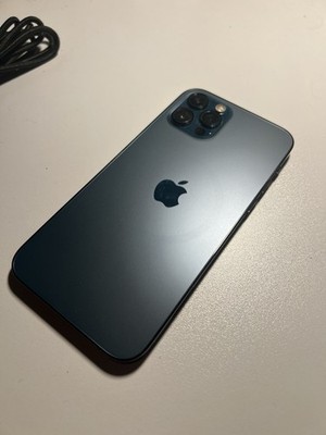 iPhone 12 Pro 256 GB   Pazifikblau   voll funktionsfähig