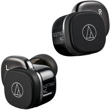 Audio-Technica ATH-SQ1TW2NC BK Wireless Earbuds ANC Bluetooth 5.2 Black