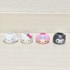 Sanrio Toothbrush Stand Set Hello Kitty My Melody Kuromi Cinnamoroll, New Unused