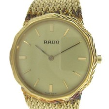 Rado 121.3616.2 Watch Quartz Logo Gold Color Used 0c6a9887f42a4982edd174e49e568b