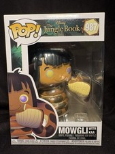 Funko Pop! Disney El libro de la selva Mowgli con protector Kaa #987 ofrecido