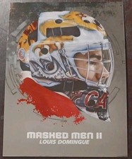 2009 - 2010 ITG Louis Domingue Masked Men 2 Silver Version #MM-40 Hockey