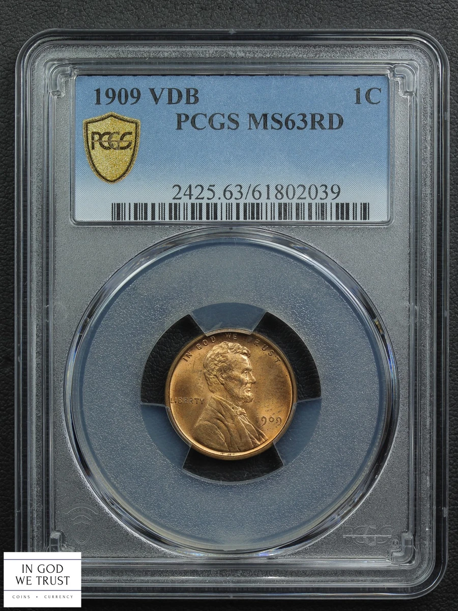 1909 Vdb Penny Pcgs for sale | eBay
