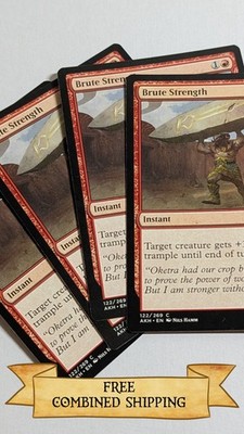 4x Brute Strength Amonkhet Regular