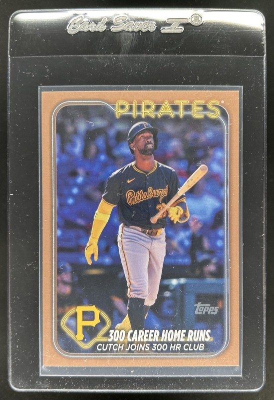 2024 Topps Update Andrew McCutchen RC Gold Season Highlight #/2024 Pirates