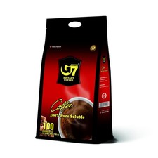 Instant Coffee PURE BLACK 100 Sachets/Bag TRUNG NGUYEN G7 100 Soluble Without