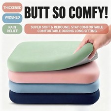 Seat Cushion Pillow Memory Foam Firm Coccyx Pad Pain Relief For Office Chair Car Seat Cushion Pillow Memory Foam Firm Coccyx Pad Pain Relief For Office Chair Car