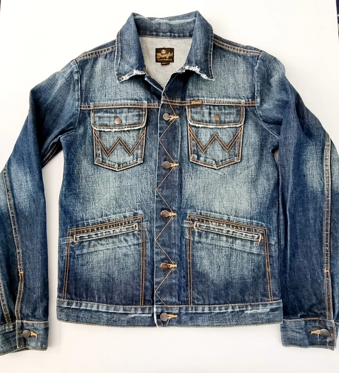 Ladies wrangler denim best sale jacket