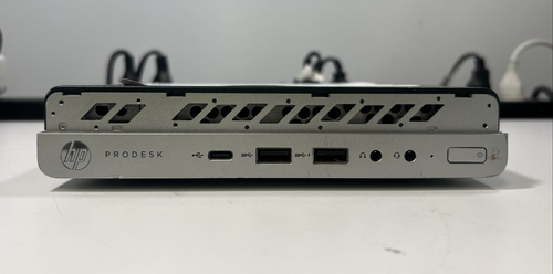 HP ProDesk 600 G4 i7-8700T 16GB DDR4 256GB SSD Win11P WIFI Faceplate Damage